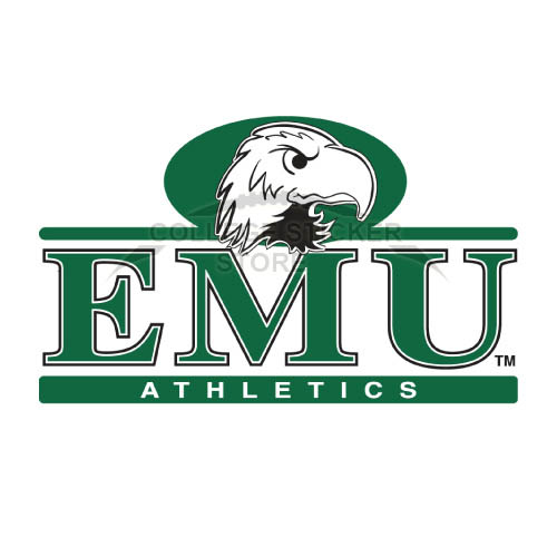 Eastern Michigan Eagles logo Iron On Patch