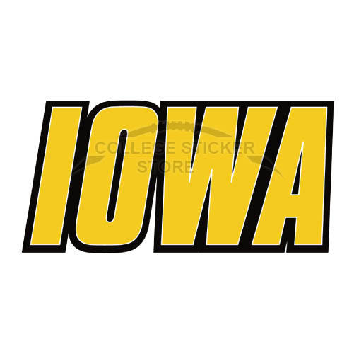 Iowa Hawkeyes Stickers : Design college ncaa sports iron ons and wall ...