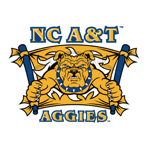 North Carolina A T Aggies Stickers : Design college ncaa sports iron ...